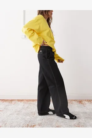 Dickies Riverbend relaxed wide leg work trousers in