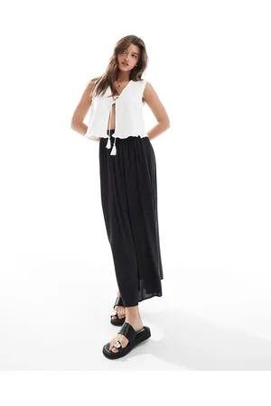 ONLY Flowy midi skirt in