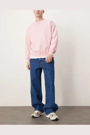 Abercrombie & Fitch Baggy fit jeans in mid- wash