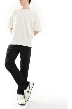 JACK & JONES Front pleat tapered loose chino in