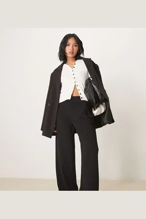JDY Wide leg tailored trousers in
