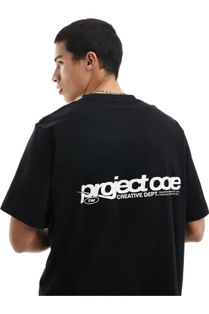 JACK & JONES Oversized t-shirt with text backprint in