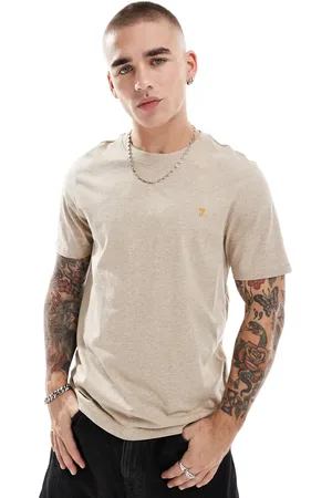 Farah Danny t-shirt in beige