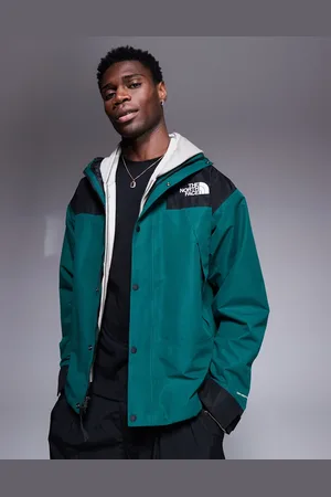 The North Face Dryven Mono Mountain waterproof jacket in dark