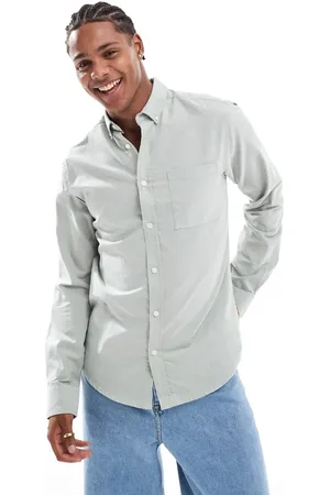 Only & Sons Slim fit button down oxford shirt in