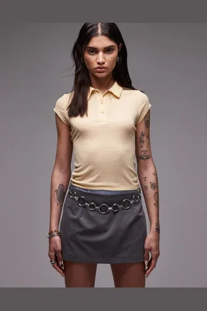 ASOS Micro mini skort in marl