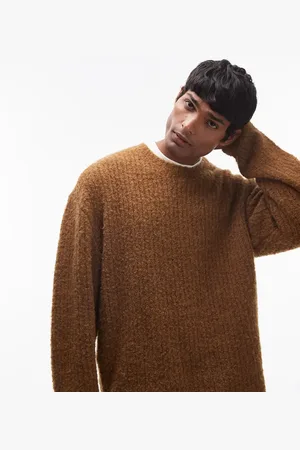 Topman Relaxed distressed jumper in