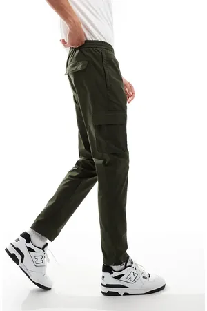 Only & Sons Tapered tech cargo in khaki