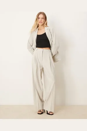 AWARE Loose tailored trouser co-ord in light