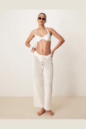 Abercrombie & Fitch Swim sheer knitted trouser in