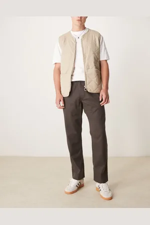Abercrombie & Fitch Loose pull on trousers in brown