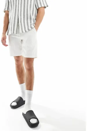 SELECTED Linen blend shorts in