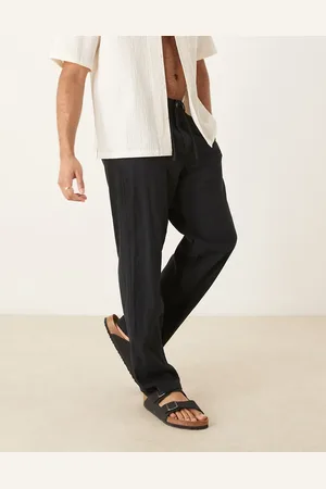 SELECTED Brody loose fit linen trouser in