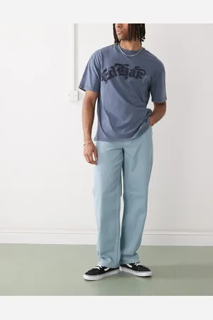 Vans Check-5 loose fit denim jeans in light