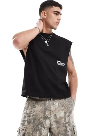 JACK & JONES Oversized boxy fit vest in
