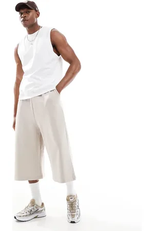 ASOS Long cotton jorts in