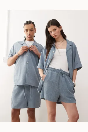 Reclaimed Unisex cord short in