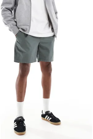 Only & Sons Pull on twill short in dark teal