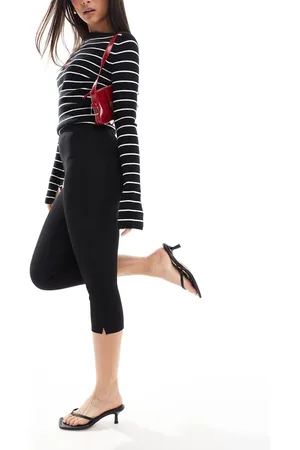ONLY Tailored capri trousers in