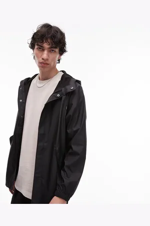 Rains 18010 waterproof fishtail jacket in