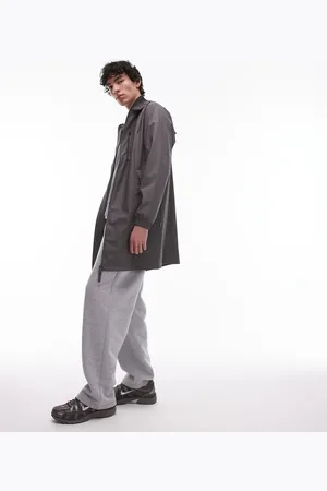 Rains 12080 waterproof long storm breaker jacket in