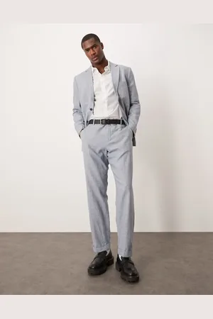SELECTED Linen mix suit trouser in