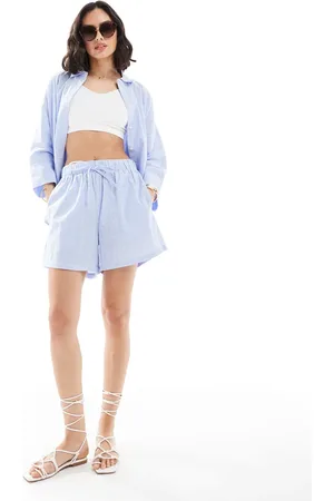 ONLY Boxer shorts co-ord in stripes