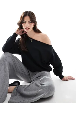 Cotton On Cotton On off shoulder fleece sweatshirt in
