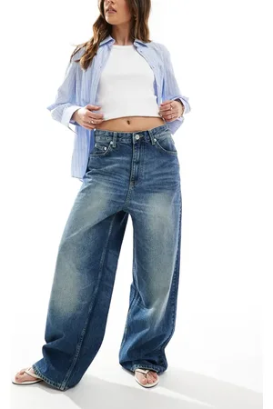Pull&Bear Super baggy jean in dark
