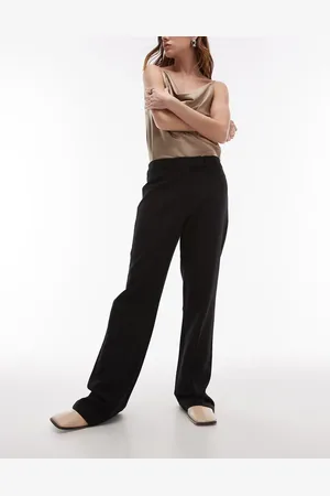 Topshop Pintuck slim leg trouser in