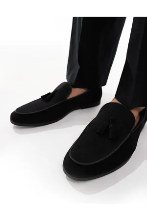 SEQWL Charlie loafers with tassel in faux suede