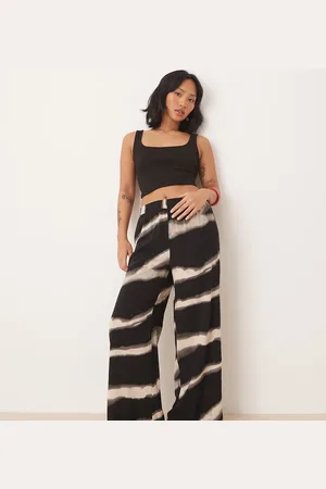 JDY Wide leg trousers in abstract print