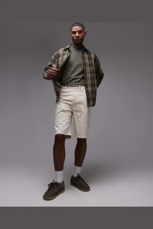 Topman Carpenter short in ecru