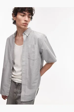 Carhartt Braxton short sleeve shirt in dark