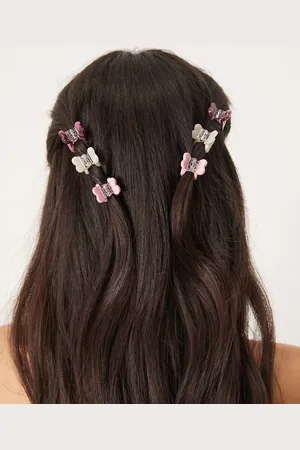 Sui Ava 6 pack tiny heart hair claws in