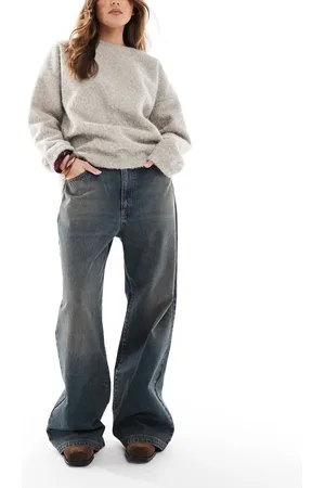 Cotton On Cotton On super baggy low rise jeans in rust