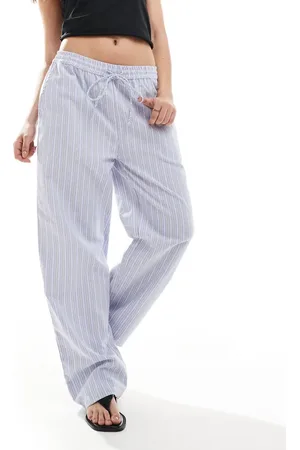 Brave Soul Pull on trousers in stripe