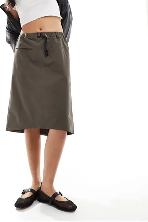 Gramicci Trekking nylon skirt in olive