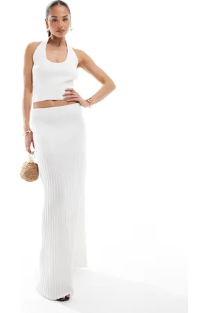 4th & Reckless Knitted maxi skirt co-ord in