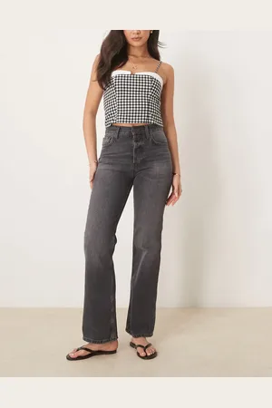 Free People Holly bootcut knee jeans in washed