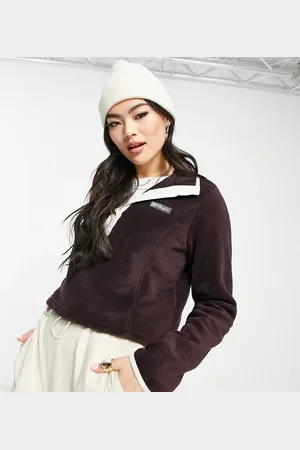 Columbia Benton Springs cropped 1/2 snap fleece in Exclusive at ASOS