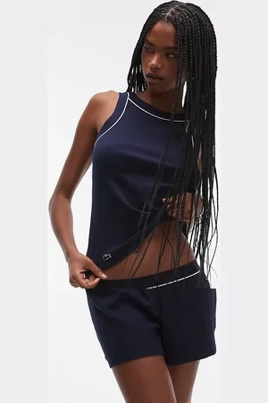 Lacoste Vest and shorts pyjama set in