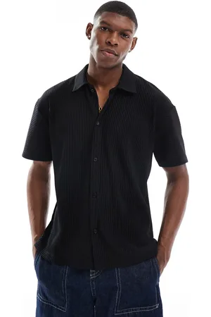 JACK & JONES Plisse shirt in
