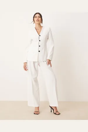 AWARE Tailored wide leg trouser co-ord in