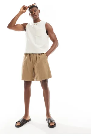 JACK & JONES Loose fit cord short in beige