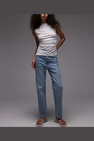 ARKET Jade stretch slim leg jeans in light wash