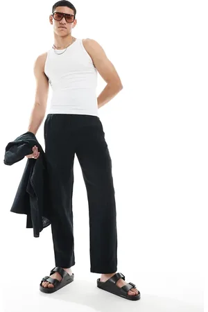 Only & Sons Loose fit cheesecloth trousers co-ord in