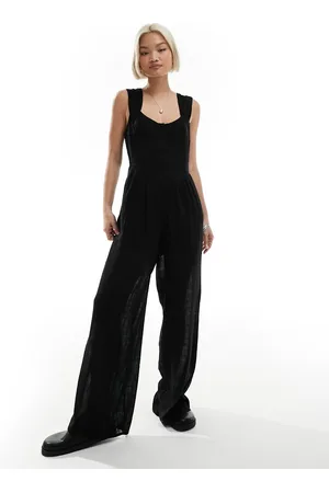 Reclaimed Jumpsuit with bust detail in
