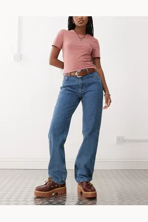 Reclaimed Straight leg jean in vintage light wash