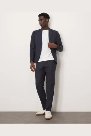 SELECTED Reed wool mix trouser in